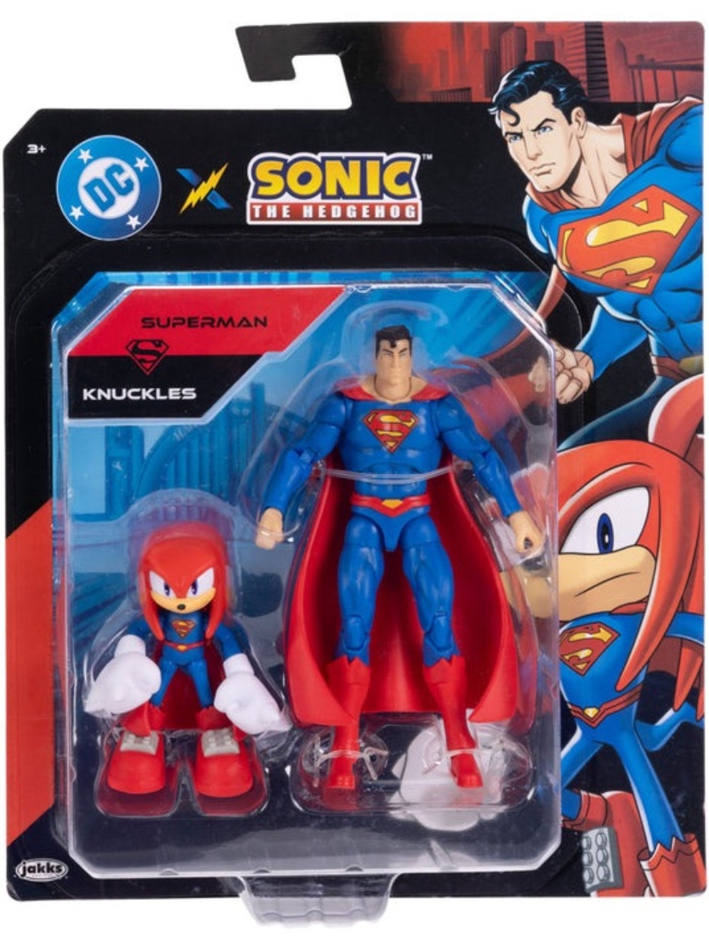 SEGA DC Comics Sonic & Superman Action Figures -
Ultimate Hero Pack